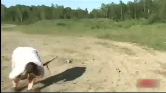 Неудачная отдача оружия ужас