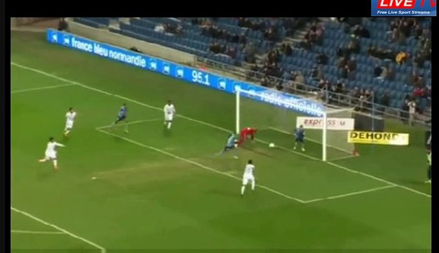 Mbenza I Goal- Le Havre 3-2 Valenciennes -04.03.2016