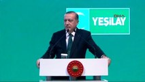 Erdoğan, Yeşilay'ın Zümrüdüanka Ödül Töreni'nde Konuştu