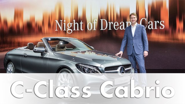 Geneva 2016: World premiere Mercedes-Benz C-Class Cabriolet & Mercedes AMG C 43