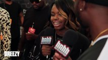 Dreezy Hypes Up Her Cypher Performance At The 2014 BET Hip-Hop Awards