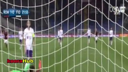 AS Roma vs Fiorentina 4-1 All Goals Highlights HD -