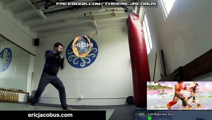 Tekken in Real Life - Jin\'s Move Set