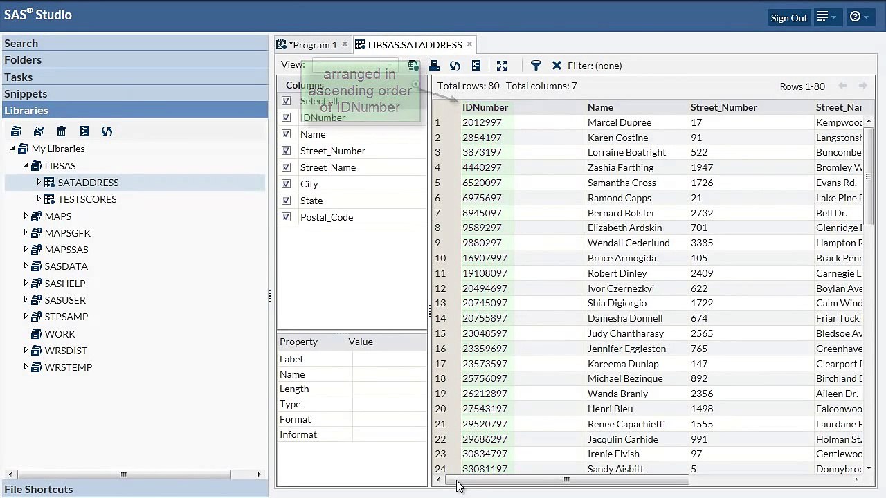Merging SAS Tables with a Matching Column