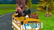 Animals Like Elephant King Kong Tiger Singing Wheels On The Bus Go Round And Round Nursery