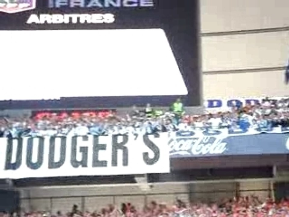 Finale coupe de france 2007 - presentation joueurs de l'OM
