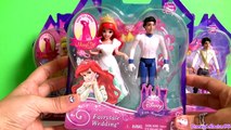 3 Magic Clip Fairytale Wedding Dolls Rapunzel Cinderella Ariel Play Doh Disney Princess MagiClip