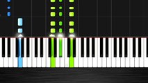Major Lazer - Lean On - EASY Piano Tutorial by PlutaX - Synthesia