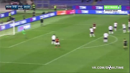 Mohamed Salah Goal - AS Roma 2 - 0 Fiorentina - 04-03-2016