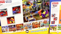 Imaginext Batman Batmobile with Joker Penguin Mr. Freeze DC Villians and Heroes