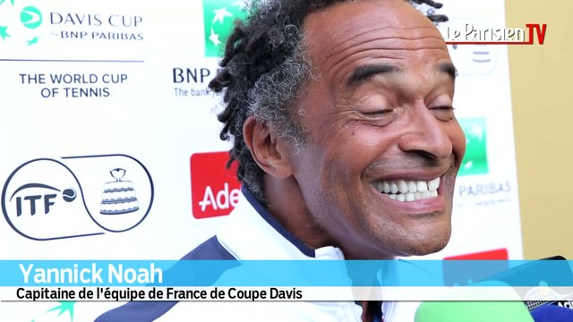 Coupe Davis. Noah : « 2-0 c'est parfait, j'adore ! »