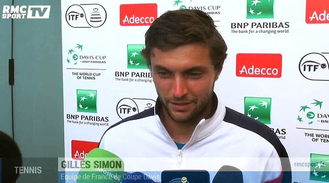 Coupe Davis - Simon : Je ne pensais pas pouvoir revenir
