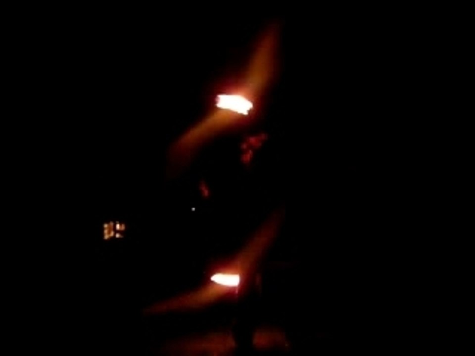 Lucie bolas enflammées