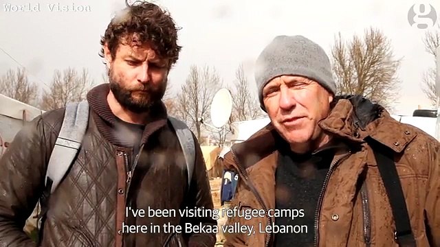 'These people are you and me': Richard Flanagan meets Syrian refugees