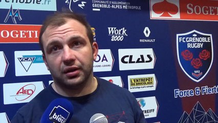 Réaction d'Arnaud Héguy suite à la défaite du FCG face à Clermont