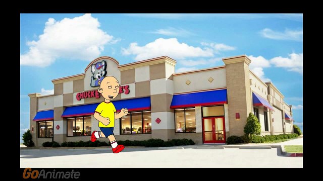 Caillou goes to Chuck E. Cheeses while grounded