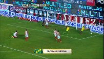 Gol de Cardona. Argentinos 0-1 Defensa - Fecha 6. Primera División 2016.