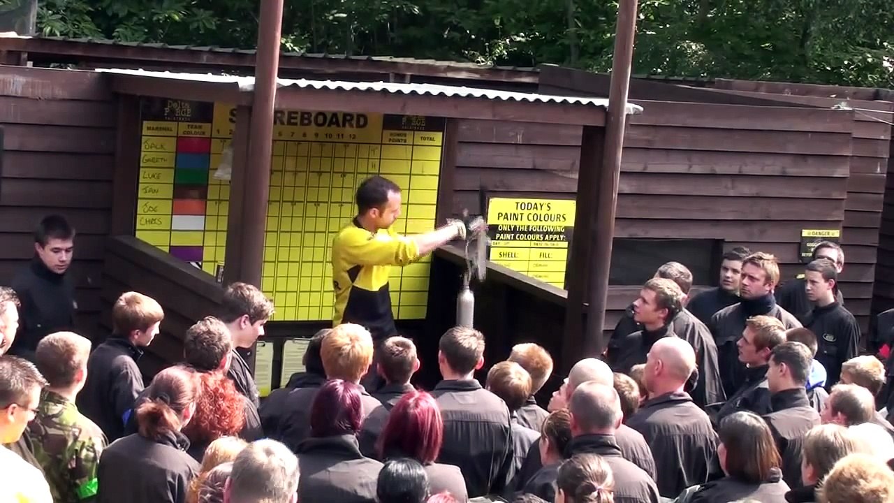 Delta Force Paintball Safety Briefing