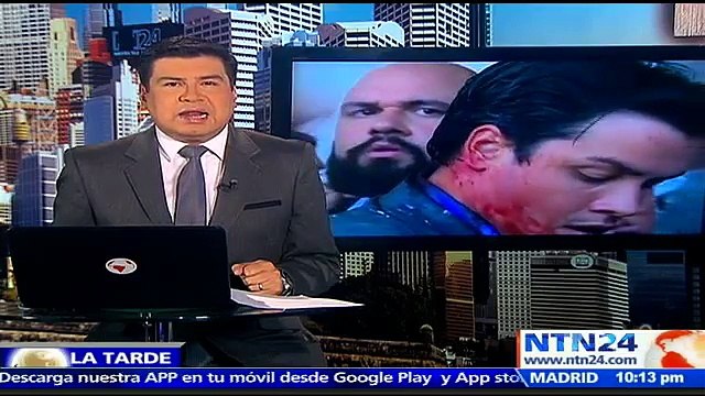Diputado Carlos Paparoni es agredido en la Plaza Bolívar de Caracas por simpatizantes del chavismo