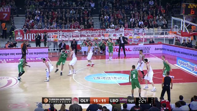 #hatmakers Block of the Night: Nikola Milutinov, Olympiacos Piraeus