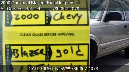 2000 Chevrolet Blazer LS