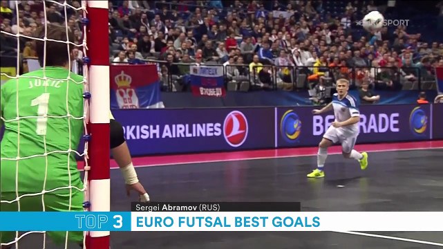 Euro Futsal Top 5 Goals by Eurosport