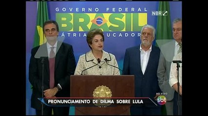 Dilma se diz inconformada com condução de Lula à Polícia Federal