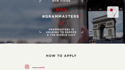 Netflix Will Pay You $2K a Week to Take Instagram Photos