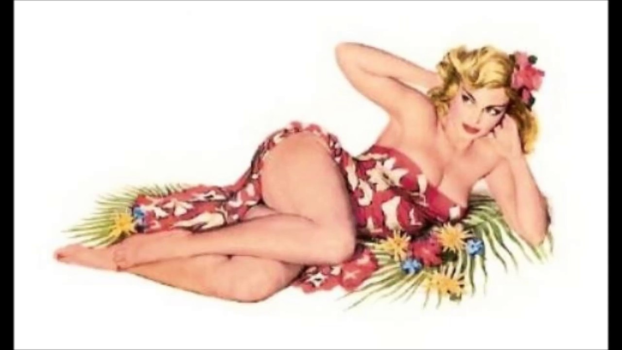 Pin Up Décalcomanie