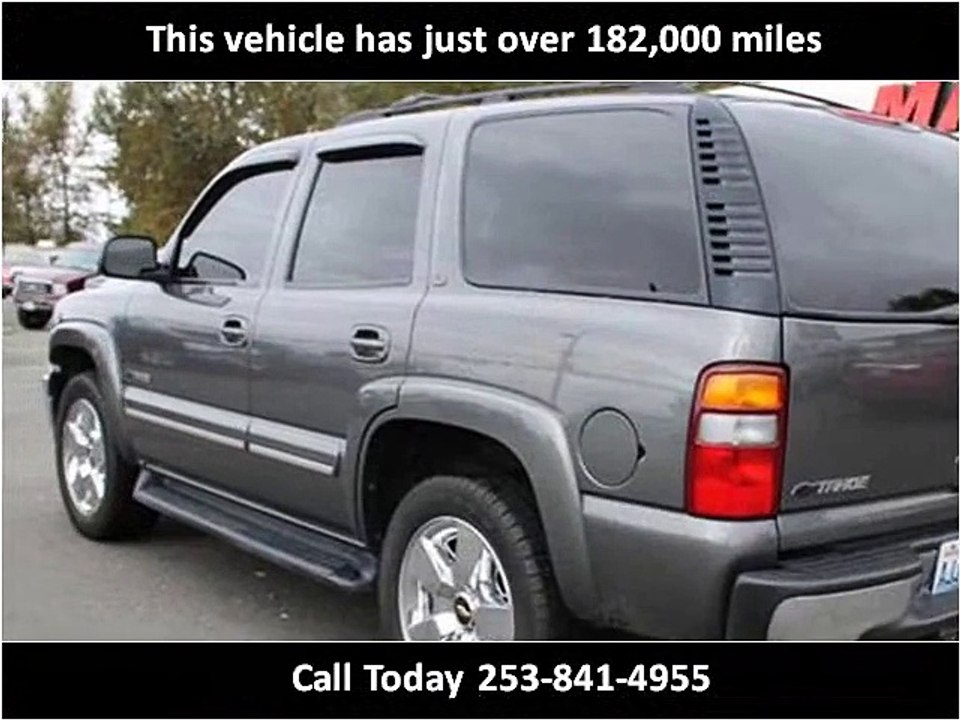 2002 Chevrolet Tahoe
