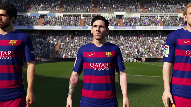 [PS4[ FIFA 16 Real Madrid vs FC Barcelona | Full Demo Match (60fps 1080p)
