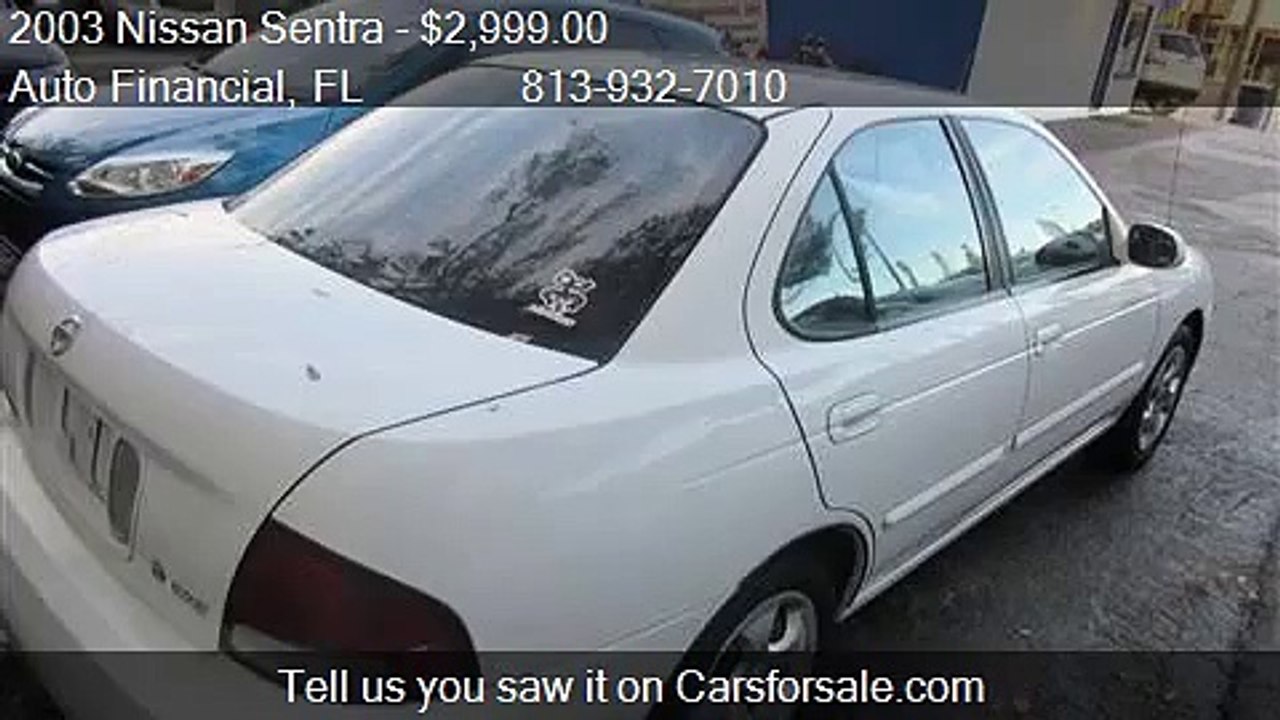 2003 Nissan Sentra GXE