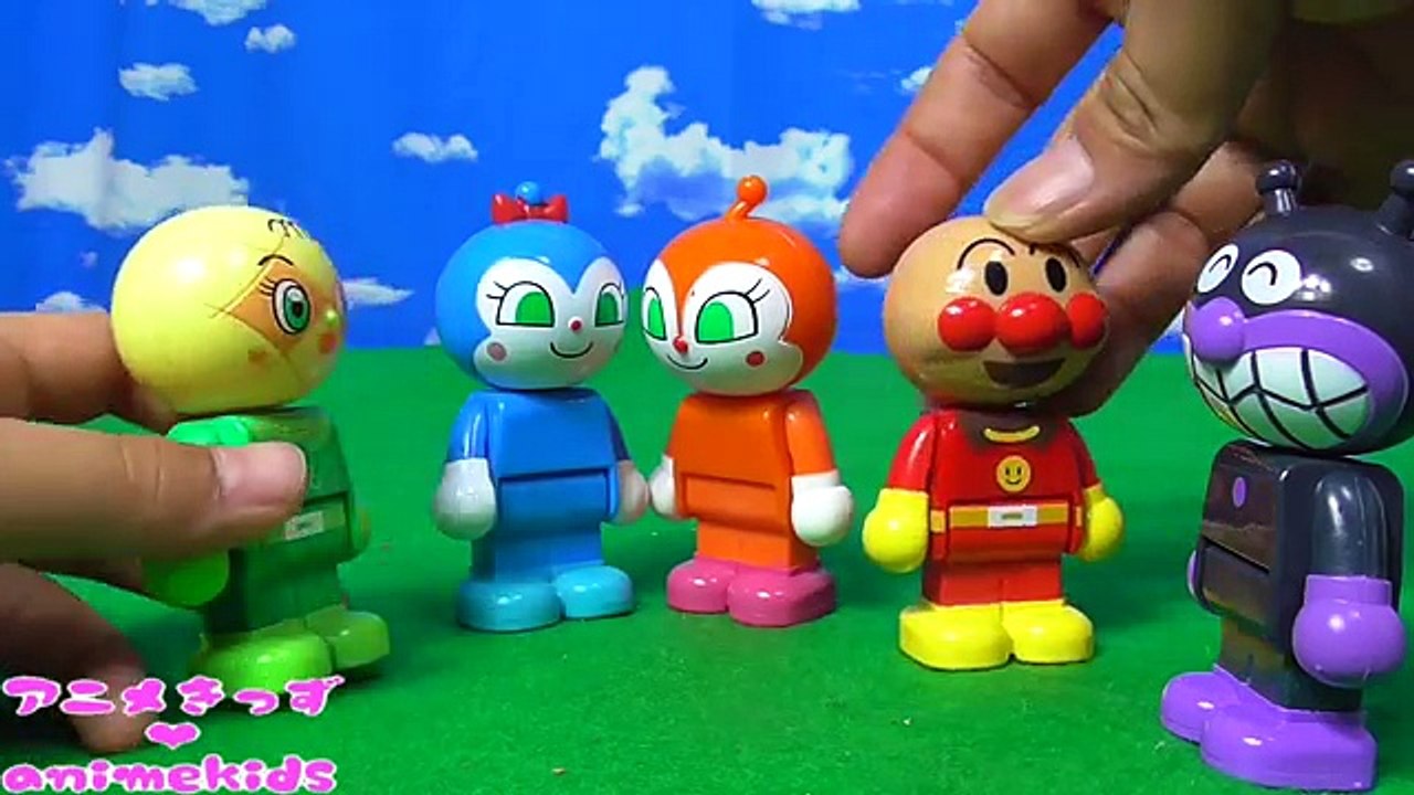 アンパンマン おもちゃ アニメ うんち の 入浴剤 ♡ お風呂 animation アニメきっず animekids Anpanman Toy Bath additive