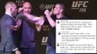 MMA Digest Update - UFC News, Conor McGregor hits Nate Diaz's hand during staredown