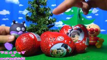アンパンマン おもちゃ アニメ ディズニー チョコエッグ X'masツリー❤ animekds アニメきっず animation Anpanman Chocolate Egg Disney