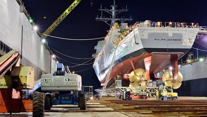 Ralph Johnson (DDG 114) Translation and Launch