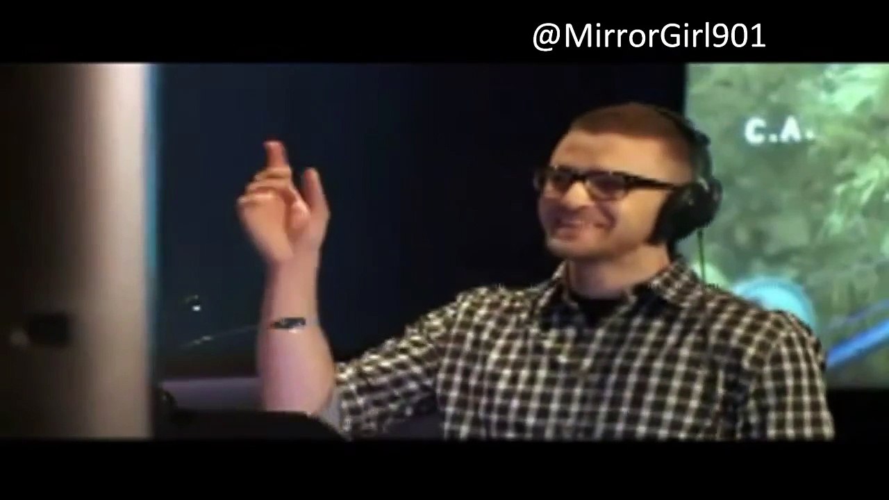 Justin Timberlake - recording Boo Boos voiceover for Yogi Bear