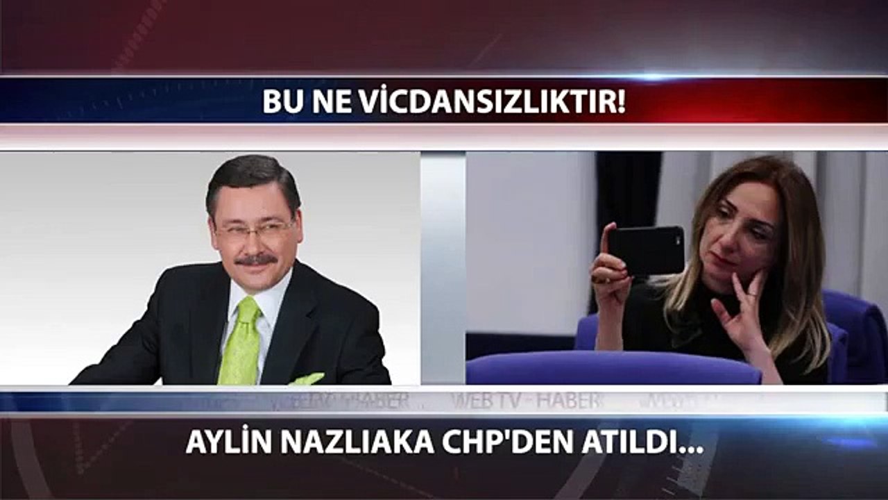 Melih Gökçek, Aylin Nazlıaka ile çok fena dalga geçti