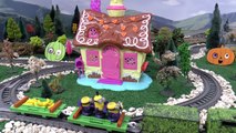 Funny Halloween Prank Minions Play Doh Thomas and Friends with Peppa Pig and Sofia The Fir