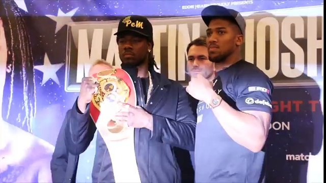 INTENSE!! CHARLES MARTIN v ANTHONY JOSHUA OFFICIAL HEAD TO HEAD - MARTIN v JOSHUA - Copy