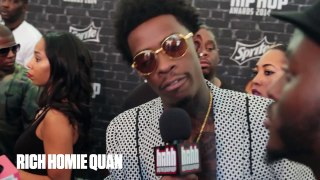 Rich Homie Quan Discusses his Nominations and Performances at the 2014 BET Hip-Hop Awards