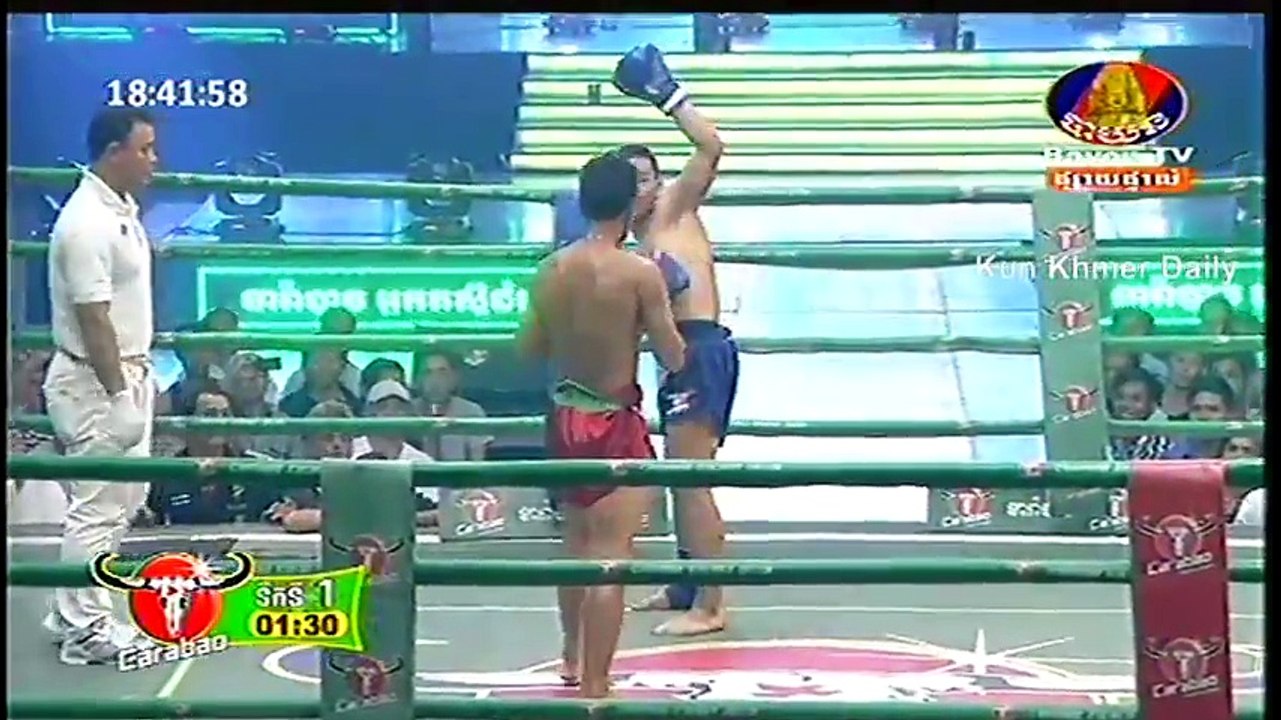 Khmer Boxing, Chan Synath Vs. Thai, Bayon Boxing, 21 February 2016
