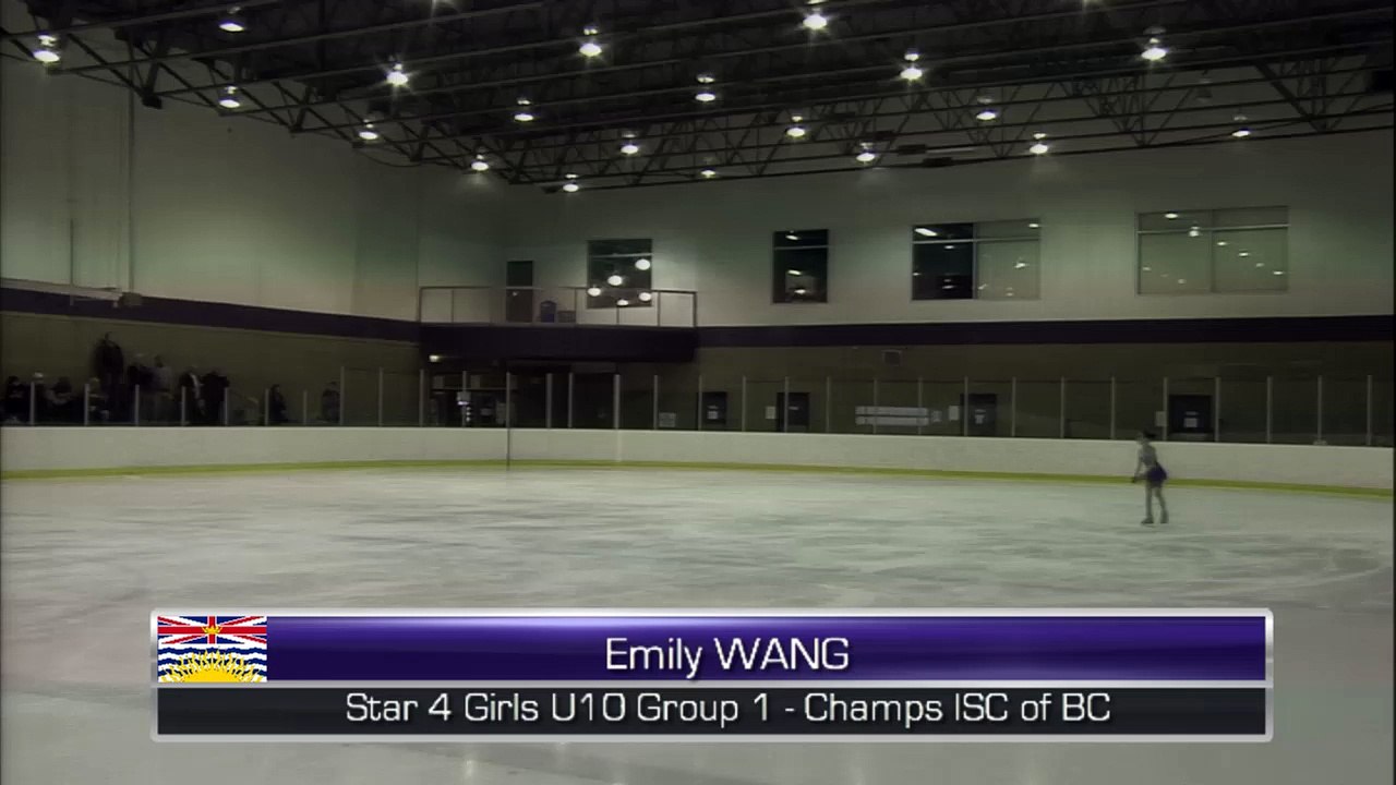 Emily Wang - Star4 U10 Gr1- StarSkate Final 2016