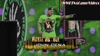 WWE ROYAL RUMBLE 2015 John Cena vs. Brock Lesnar WWE World Heavyweight Championship Match