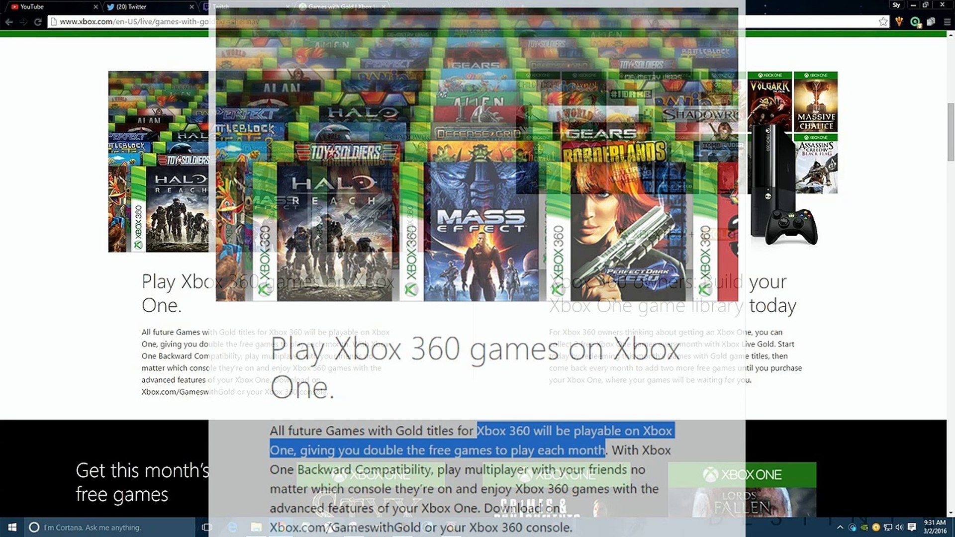 How To Download Play X360 Games With Gold On Xbox One Video Dailymotion