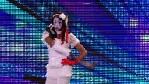 Geisha Davis sings Humpty Dumpty - Britain's Got Talent 2012 audition - International version