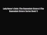 Download Lady Honor's Debt: (The Baxendale Sisters) (The Baxendale Sisters Series Book 1)