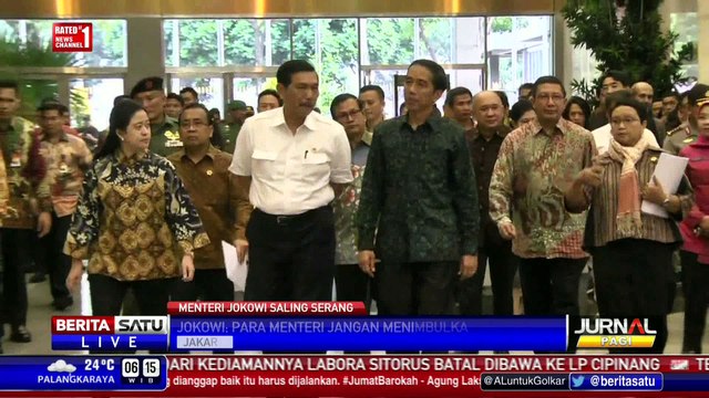 Jokowi: Para Menteri Harus Fokus Kerja