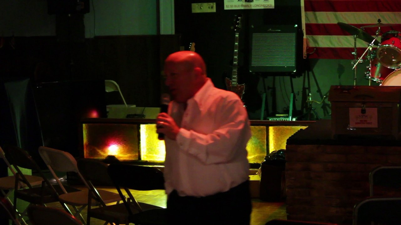 Danny McCorkle sings 'I Got Lucky' Elvis Presley Memorial VFW 2015