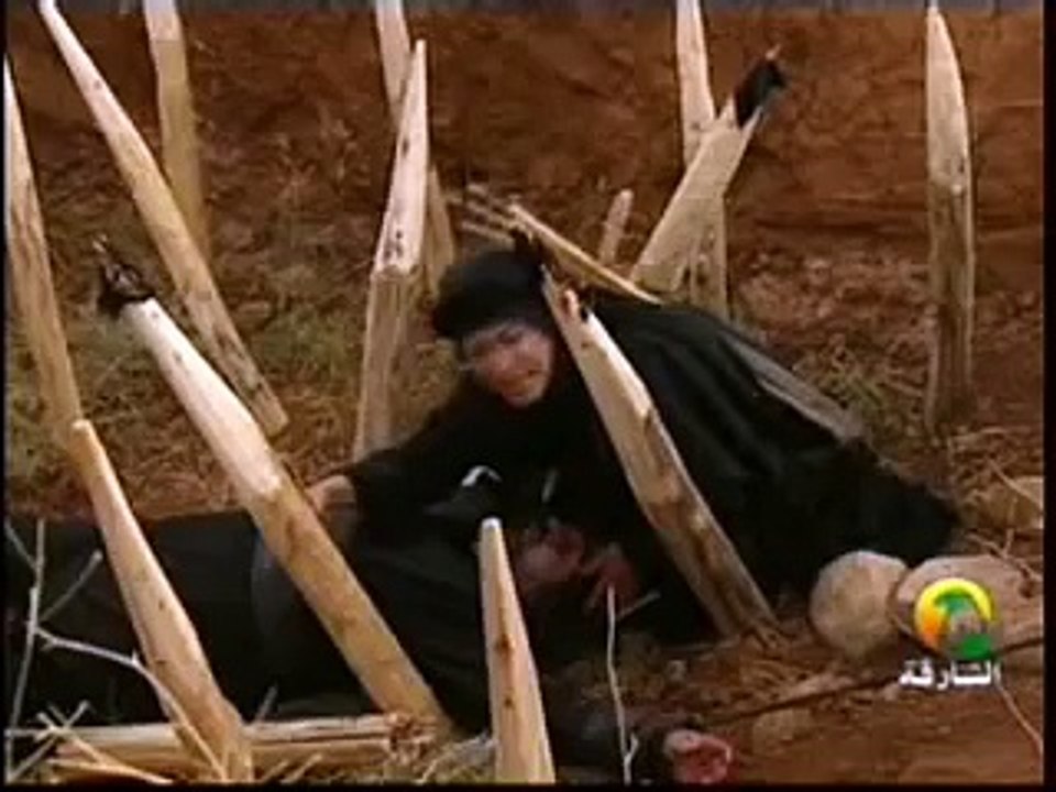 الحارث بن عباد يخبر امرؤ القيس بمقتل الزير